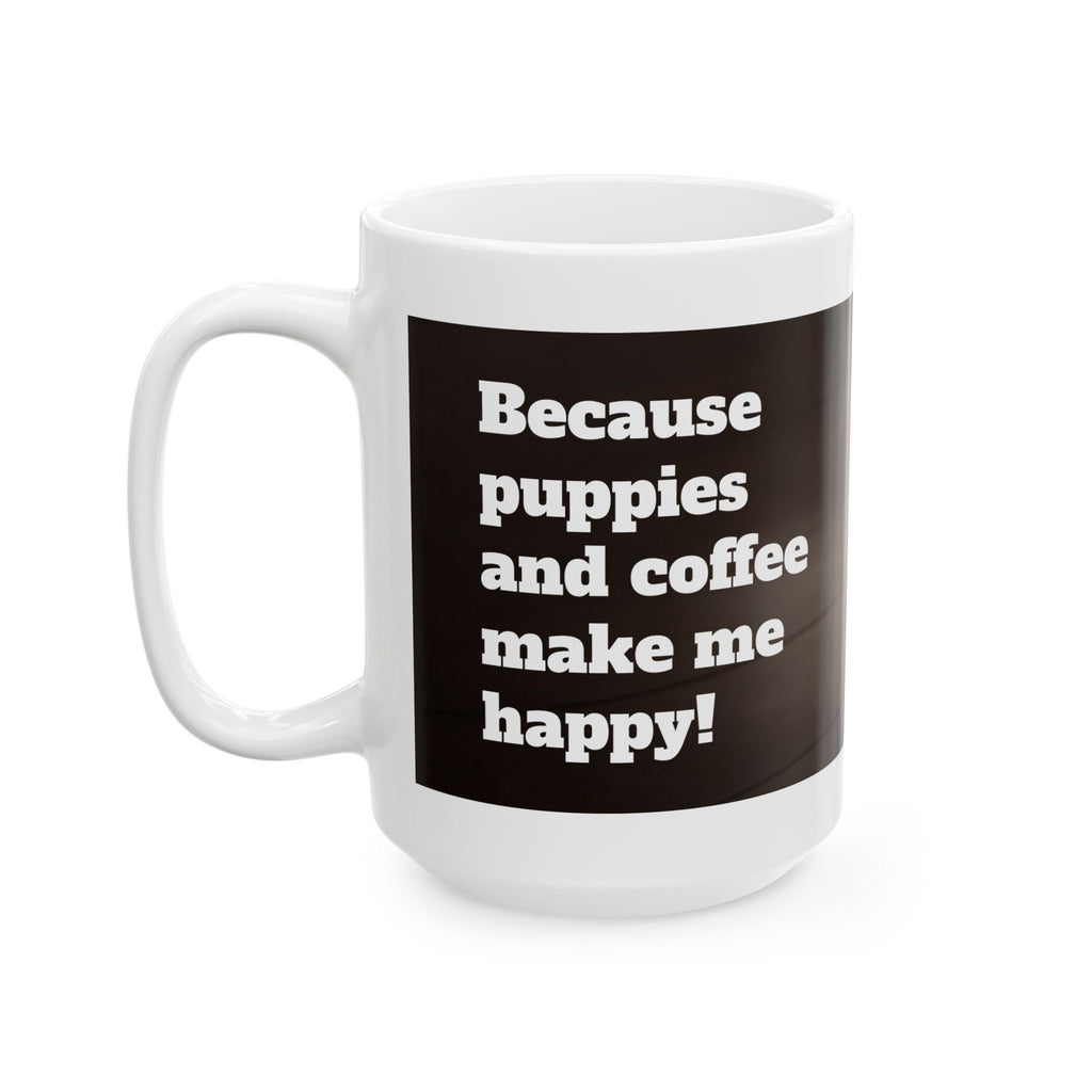 Puppy Love Ceramic Mug (Pug)