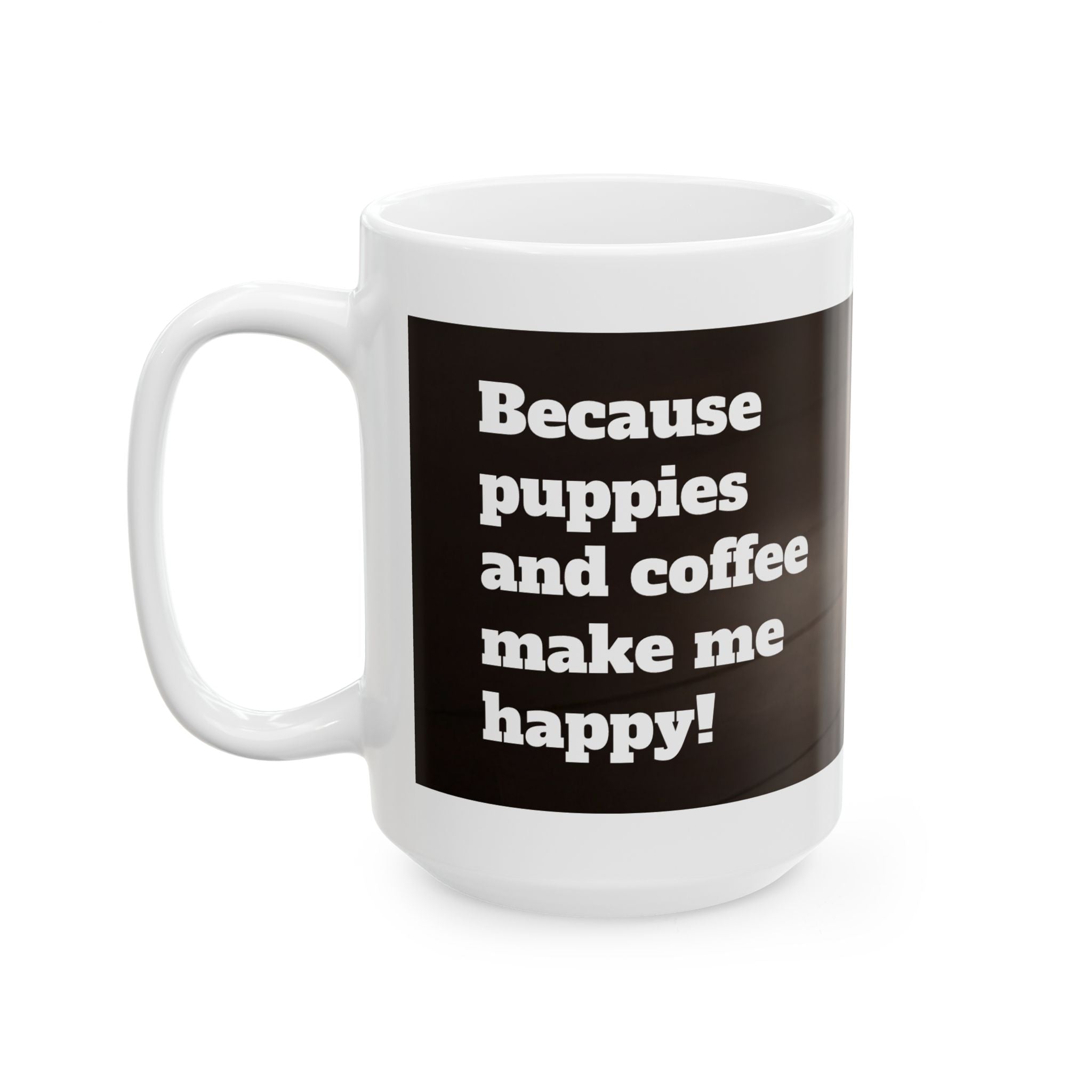 Puppy Love Ceramic Mug (Pug)