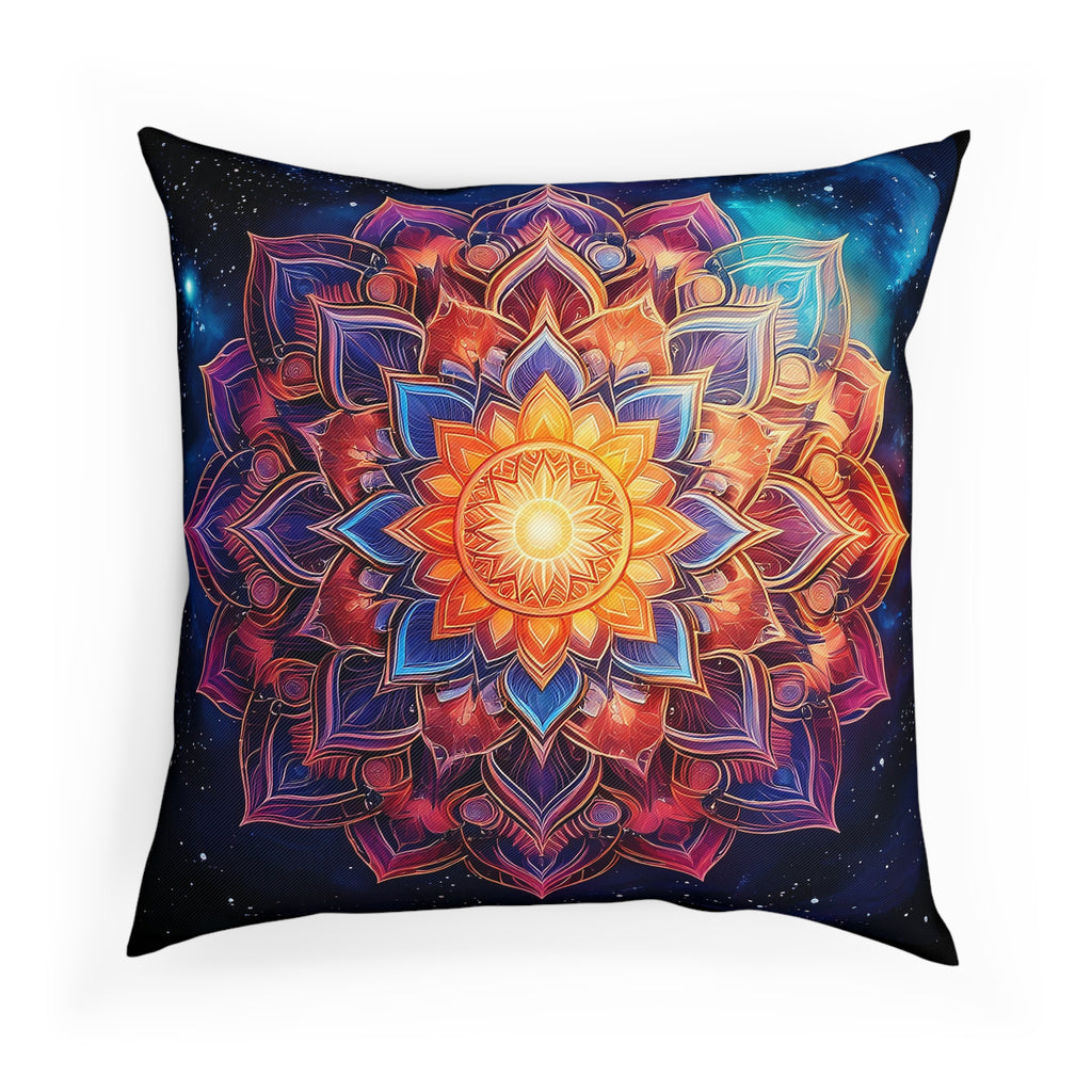 Premium Mandala Print Cushion - Cosmic Bohemian Home Decor