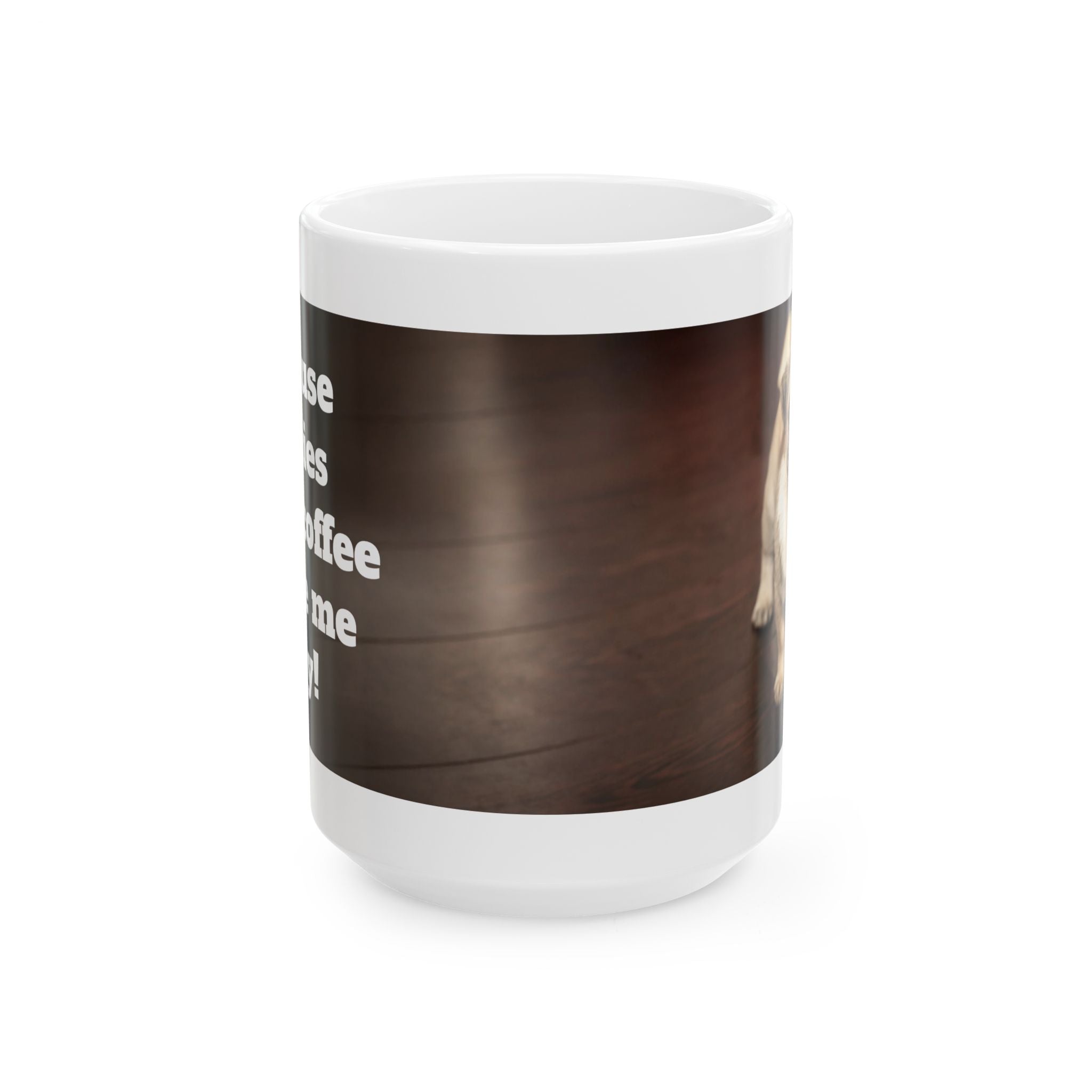 Puppy Love Ceramic Mug (Pug)