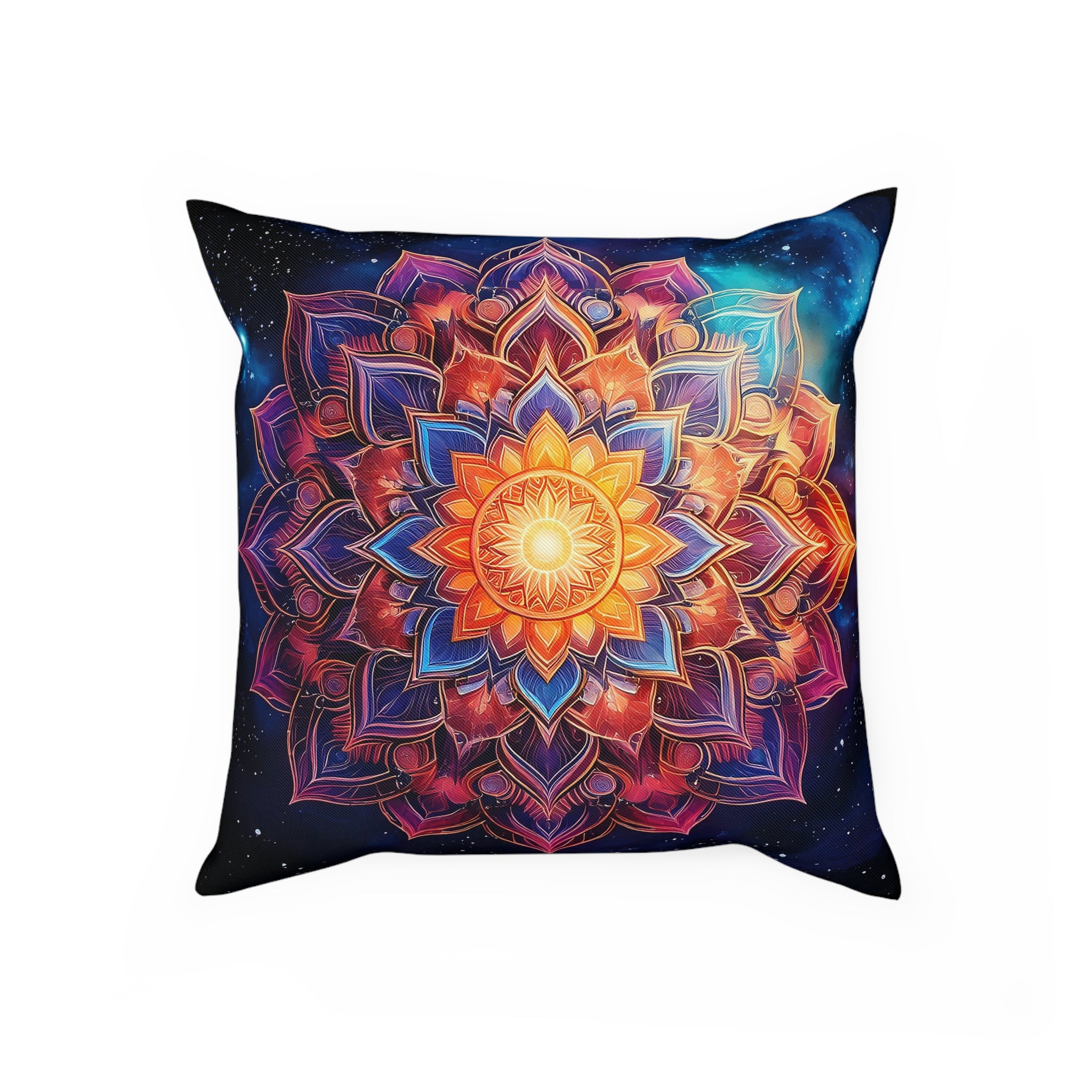 Premium Mandala Print Cushion - Cosmic Bohemian Home Decor