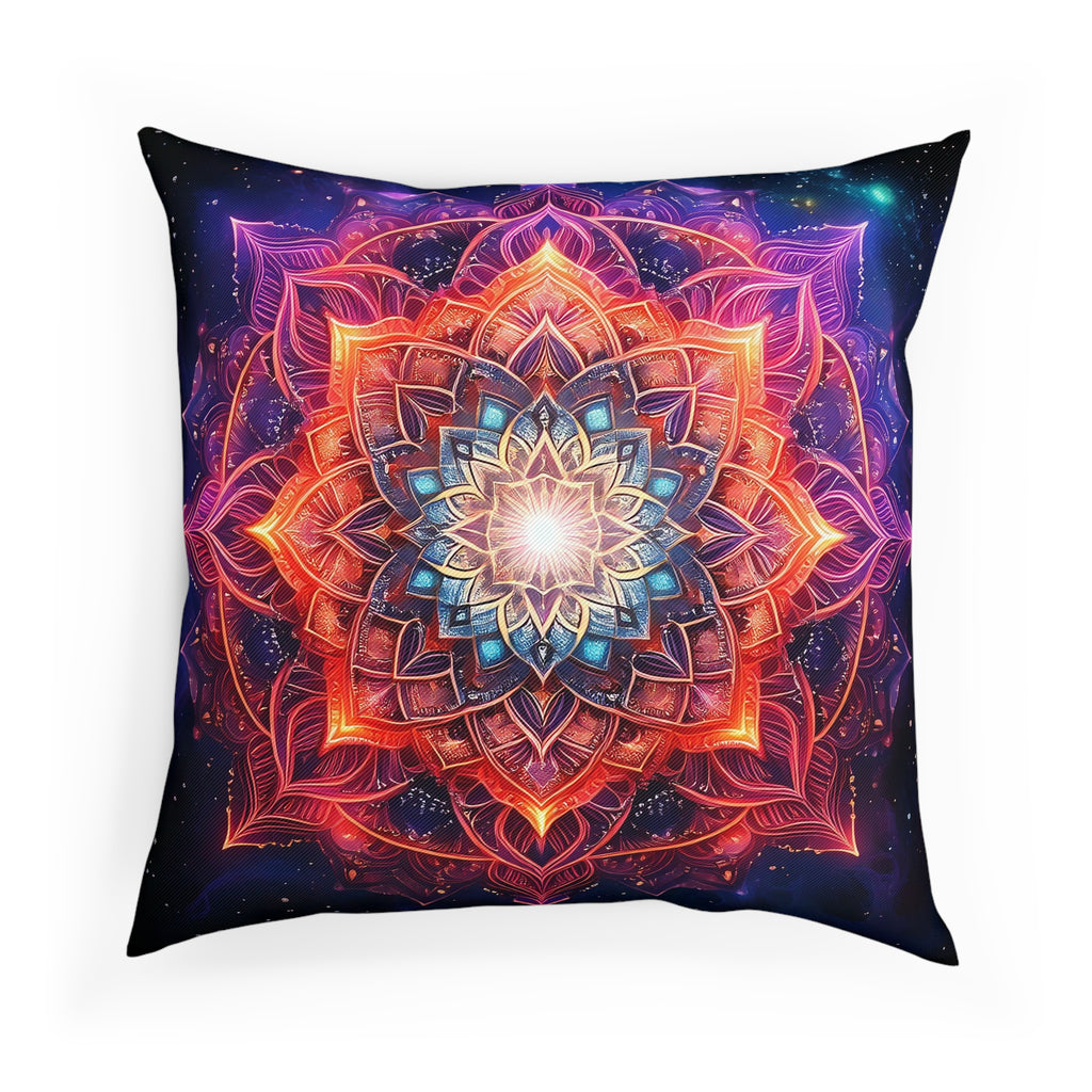 Premium Mandala Print Cushion - Cosmic Bohemian Home Decor