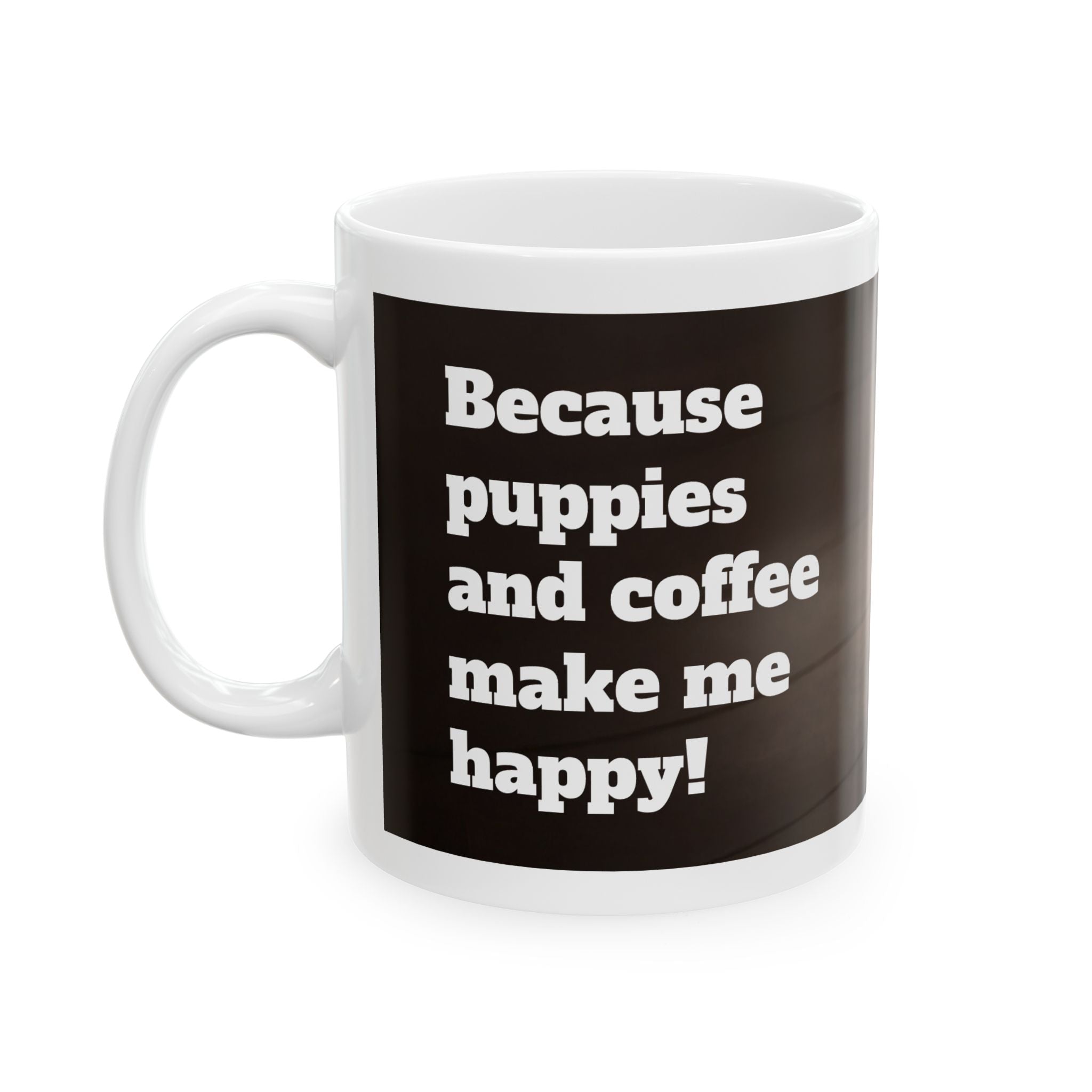 Puppy Love Ceramic Mug (Pug)