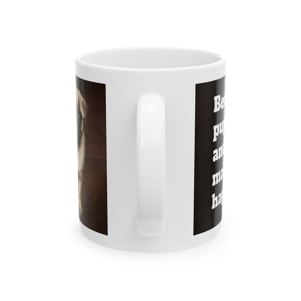 Puppy Love Ceramic Mug (Pug)