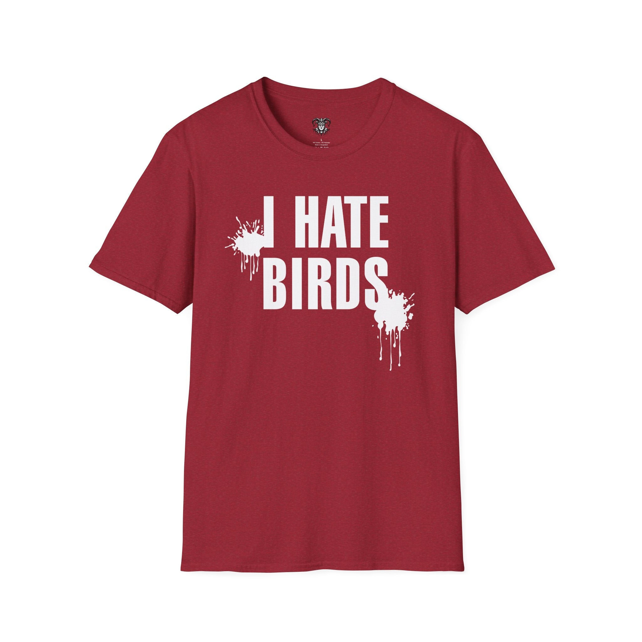 Humorous I Hate Birds Tee
