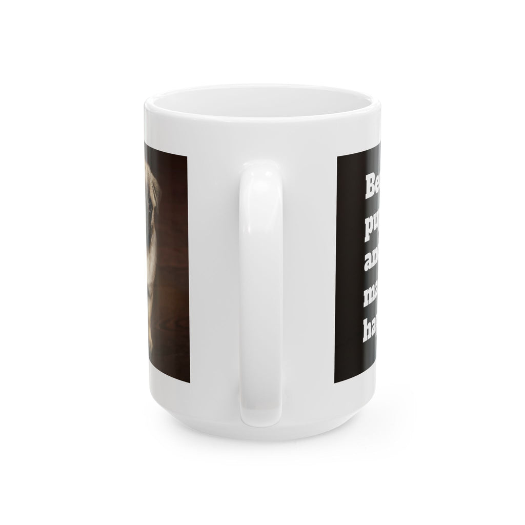 Puppy Love Ceramic Mug (Pug)