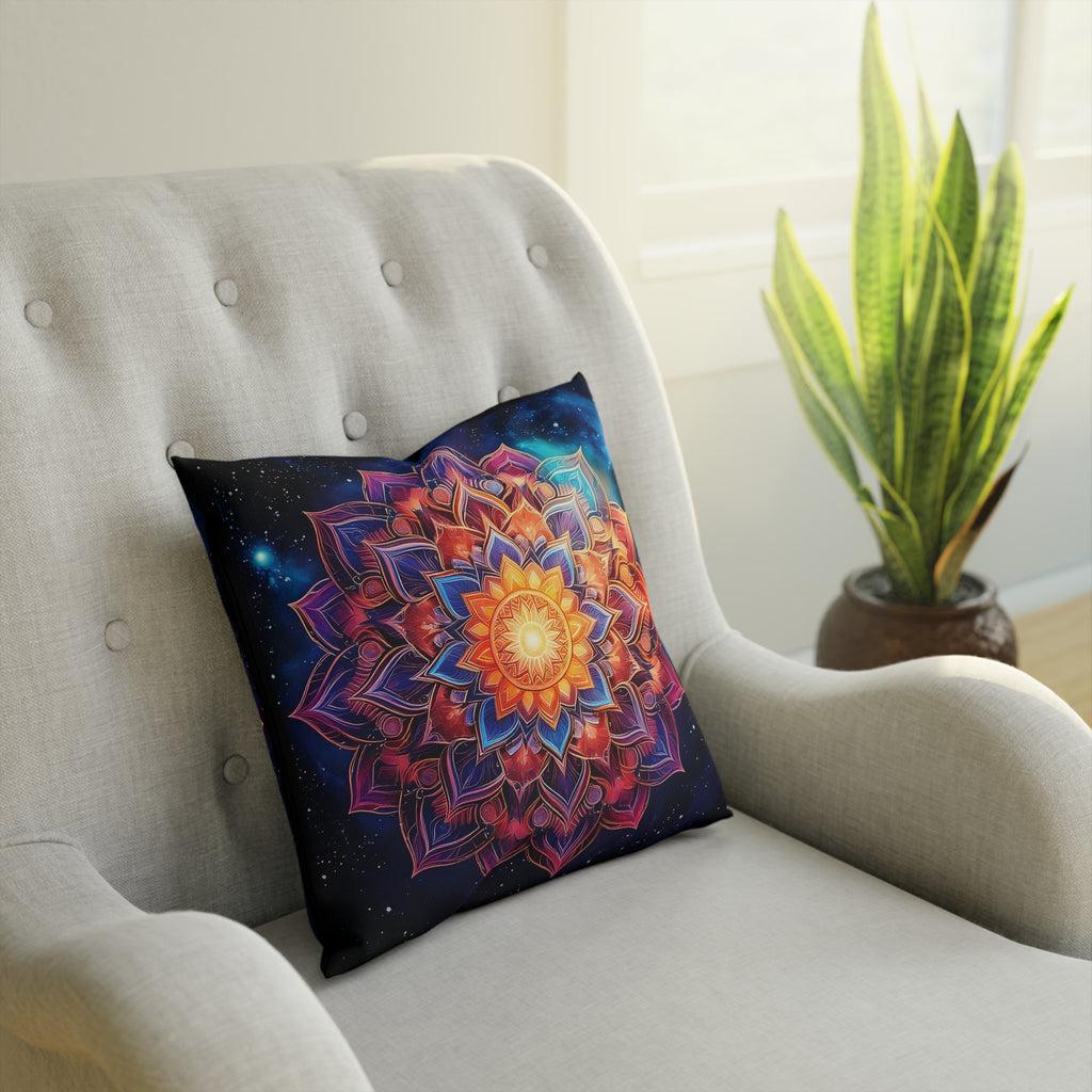 Premium Mandala Print Cushion - Cosmic Bohemian Home Decor