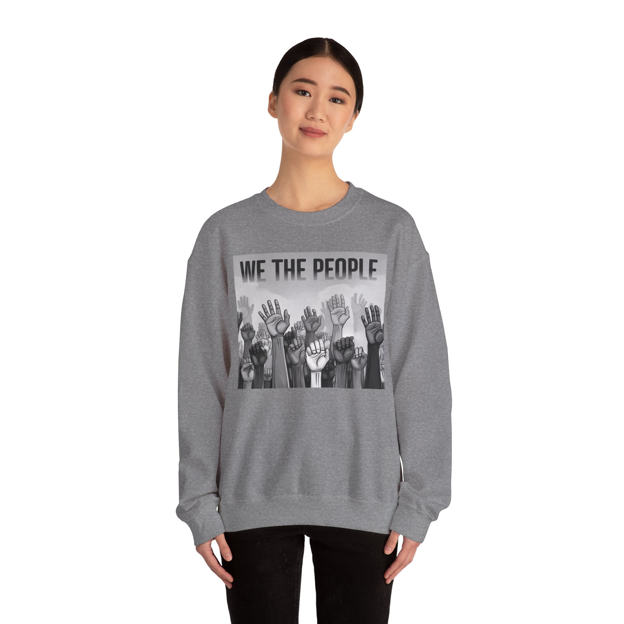 Empowering Crewneck Sweatshirt, Social Justice Gift, Equality Apparel, Unisex Fashion, Activism Wear, Comfortable Sweatshirt