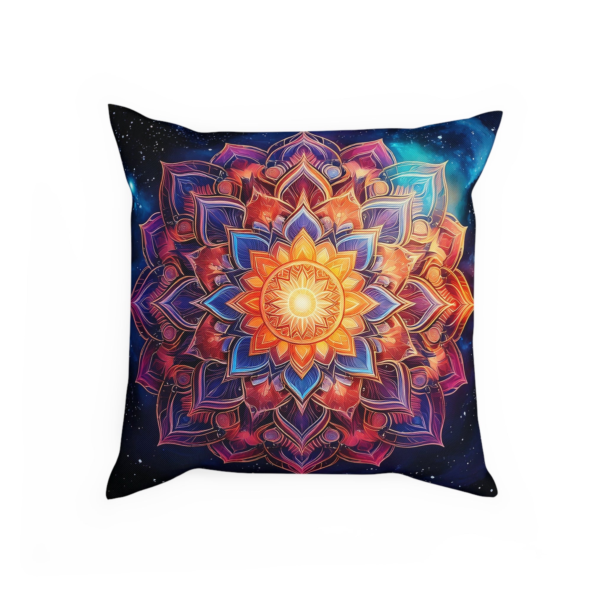 Premium Mandala Print Cushion - Cosmic Bohemian Home Decor